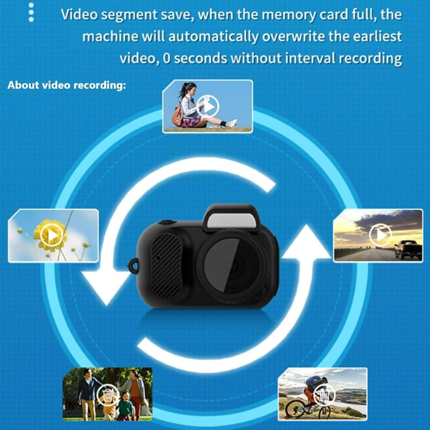 ,Mini Keychain Camera,Retro Mini Camera,Vintage Mini Camera with Screen, That Works (2PCS)