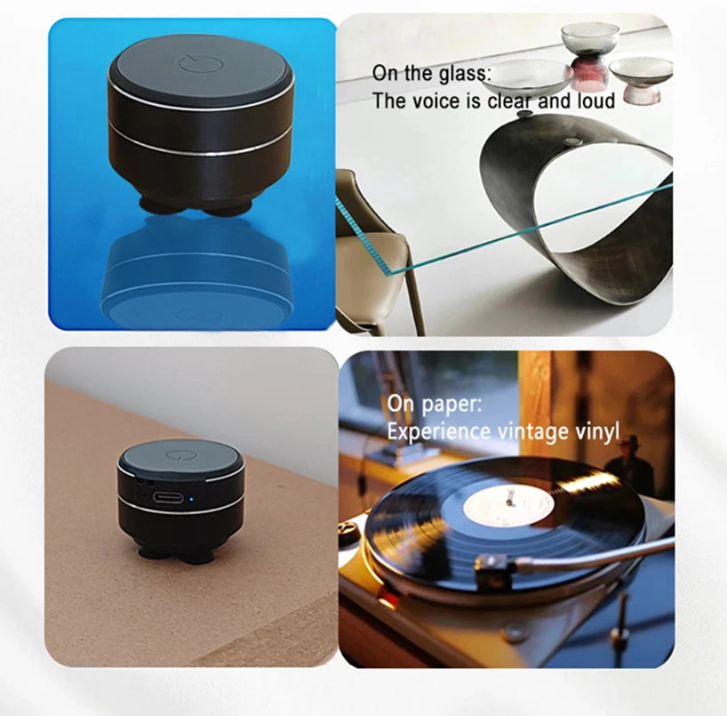 Bone Conduction Surface Resonance Speaker